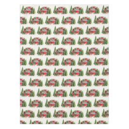 Toalha De Mesa Tema da Porta-Voz do Trailer de Natal