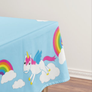 Toalha De Mesa Tema de Festa de primeiro aniversario para Unicórn