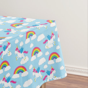 Toalha De Mesa Tema de Festa de primeiro aniversario para Unicórn