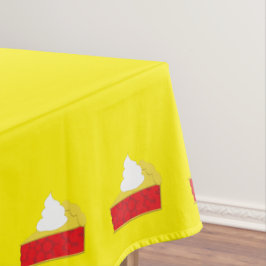 Toalha De Mesa Tema do Partido do primeiro aniversario Pie Cherry