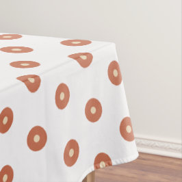 Toalha De Mesa Terra Cotta Sand Bolinhas