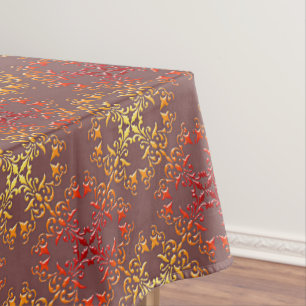 Toalha De Mesa teste padrão barroco abstrato do estilo