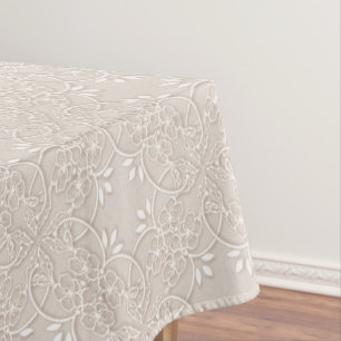 Toalha De Mesa teste padrão barroco do laço