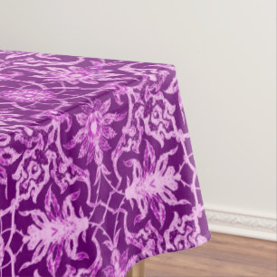 Toalha De Mesa Teste padrão chinês de Nouveau da arte - roxo