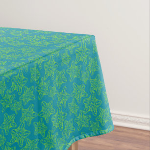 Toalha De Mesa Teste padrão da multidão da estrela do mar