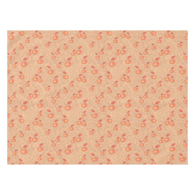 Toalha De Mesa Teste padrão das maçãs (Frente (Horizontal))