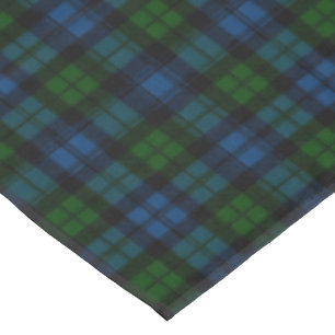 Toalha De Mesa Teste padrão escocês do Tartan do clã de Campbe