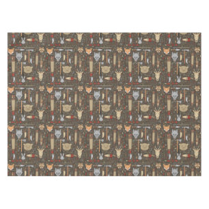 Toalha De Mesa Teste padrão étnico da caça