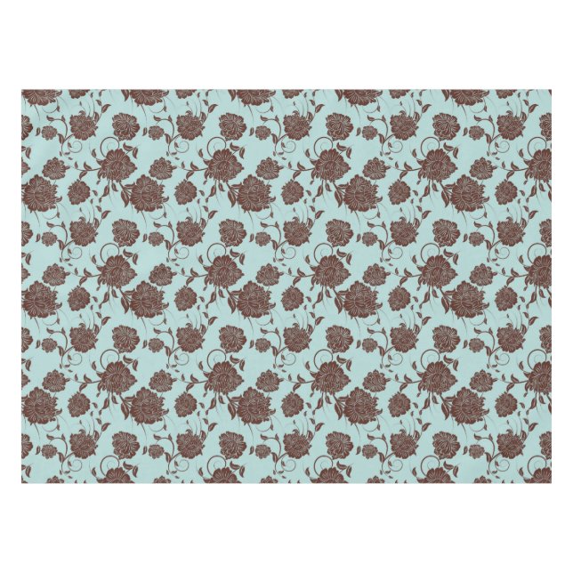Toalha De Mesa Teste padrão floral 13 (Frente (Horizontal))