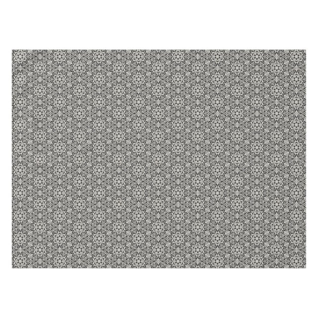 Toalha De Mesa Teste padrão floral árabe (Frente (Horizontal))
