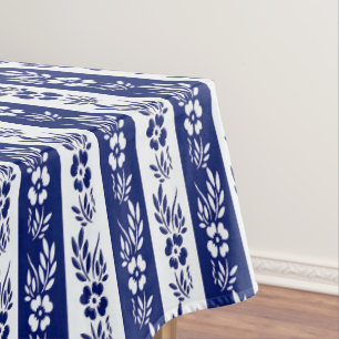 Toalha De Mesa Teste padrão floral das listras
