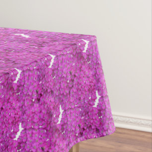Toalha De Mesa Teste padrão floral roxo