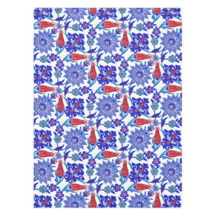 Toalha De Mesa Teste padrão floral turco Handmade antigo do