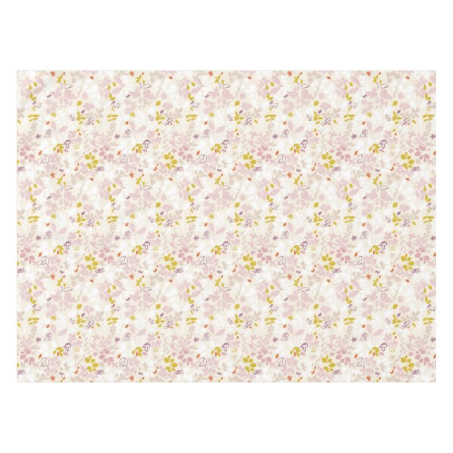 Toalha De Mesa teste padrão que indica animais lunáticos (Frente (Horizontal))