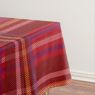 Toalha De Mesa Teste padrão real do Natal do Tartan de Stewart