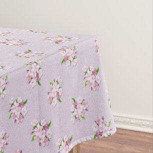 Toalha De Mesa Teste padrão retro floral do primavera