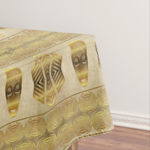 Toalha De Mesa teste padrão tribal africano étnico