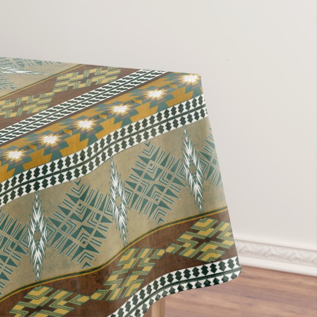 Toalha De Mesa Teste padrão tribal do sudoeste (Posição Original)