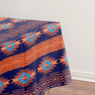 Toalha De Mesa Teste padrão tribal étnico do sudoeste