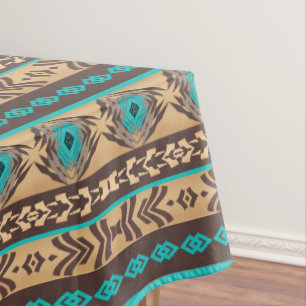 Toalha De Mesa Teste padrão tribal étnico do sudoeste