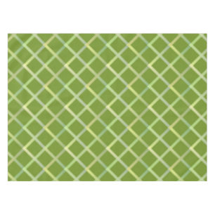 Toalha De Mesa Teste padrão verde da treliça