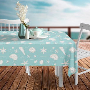 Toalha De Mesa Texto divertido da Starfish do Ivory ID918