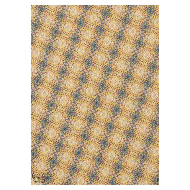 Toalha De Mesa Textura #2 de la obra Piña. SERIE (Frente)