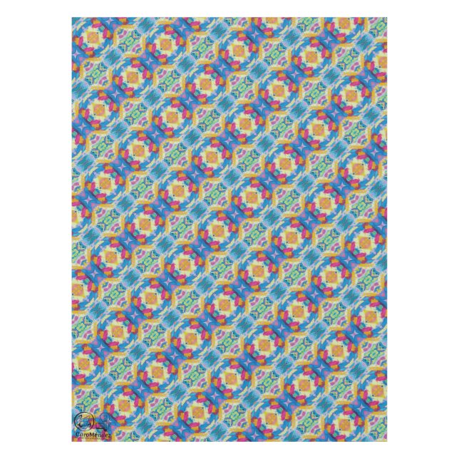 Toalha De Mesa Textura #6 de la obra Piña (Frente)