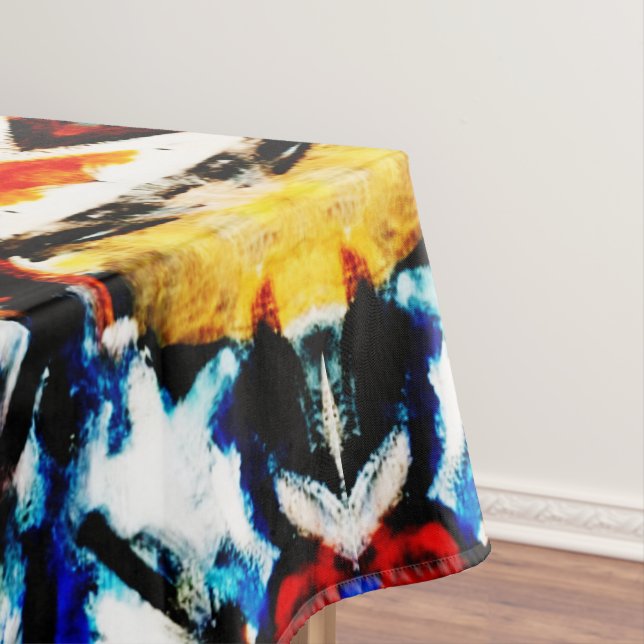 Toalha De Mesa Textura de cor abstrato (Posição Original)