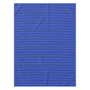 Toalha De Mesa textura listrada azul