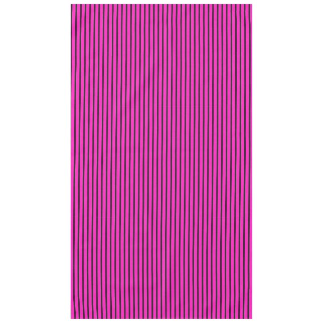 Toalha De Mesa textura listrada rosa (Frente)