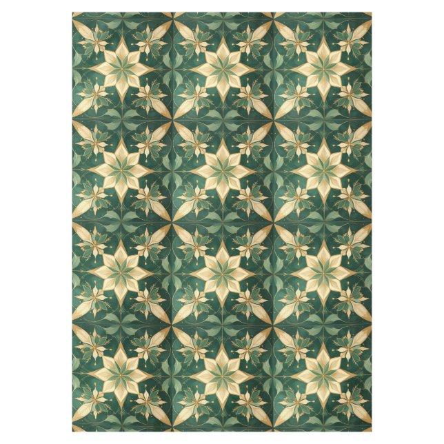 Toalha De Mesa The Noël Kitchen Elegance - Star (Frente)