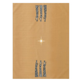 Toalha De Mesa Three Wise Men Black & White Christmas Nativity
