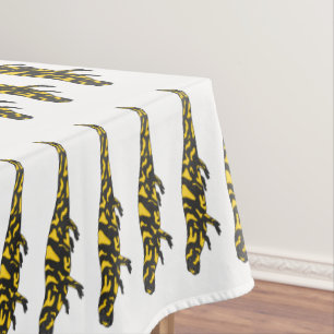 Toalha De Mesa Tiger salamander cartoon