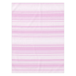 Toalha De Mesa Tiras rosa-bebê