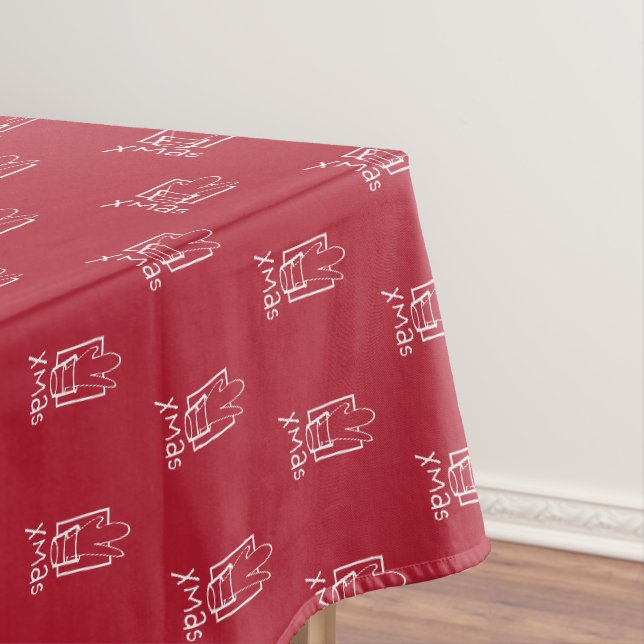 Toalha De Mesa Tiros de Natal (Posição Original)