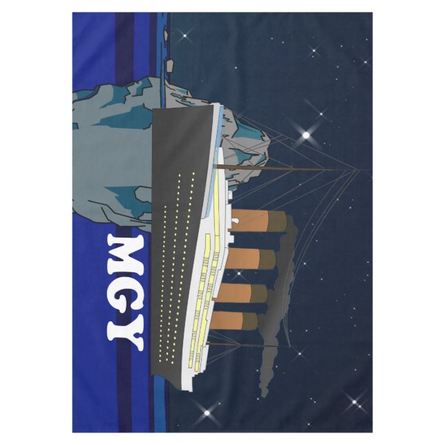 Toalha De Mesa Titanic (Frente)