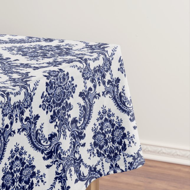 Toalha De Mesa Toile azul (Posição Original)