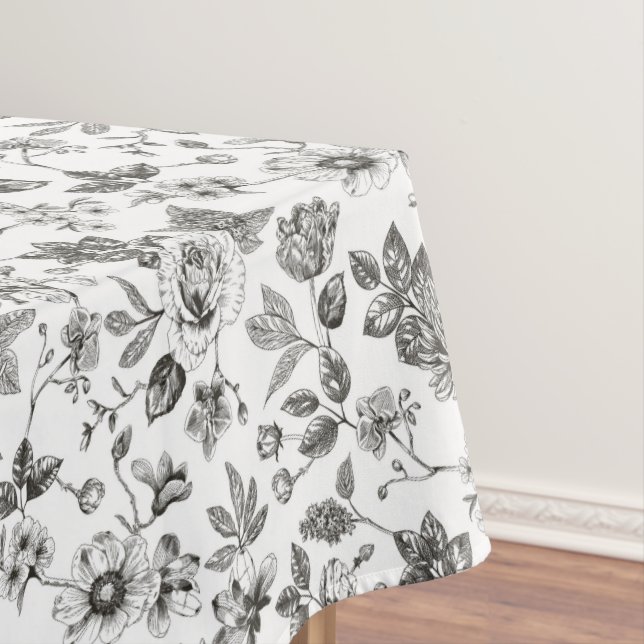 Toalha De Mesa Toile de Elegance Garden (Posição Original)