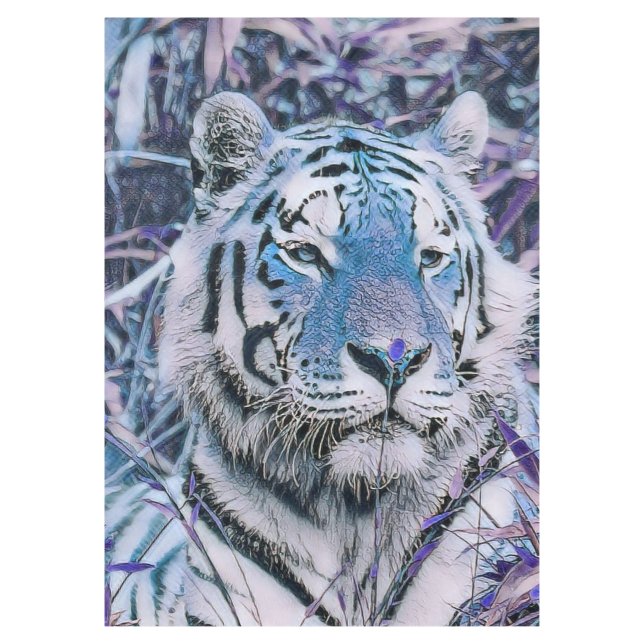 Toalha De Mesa Toony Tiger Blue (Frente)