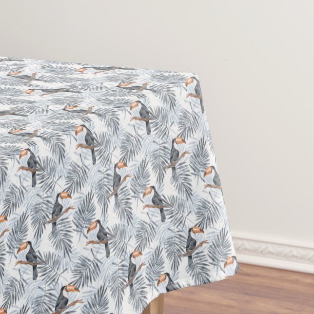 Toalha De Mesa Toucan cinzento (Posição Original)