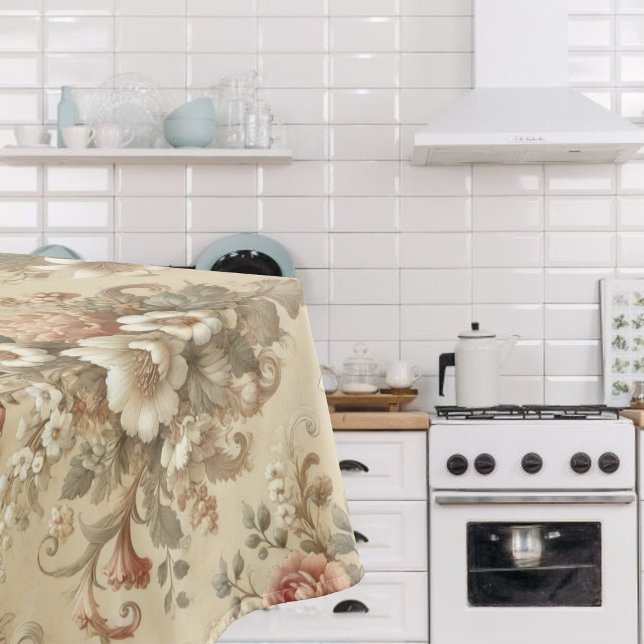 Toalha De Mesa Tradições Florais De Algodão (Criador carregado)