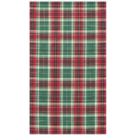 Toalha De Mesa Traditional Tartan Christmas Tablecloth