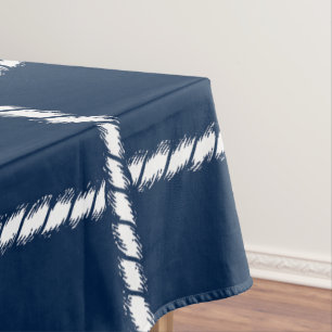 Toalha De Mesa Trama de Corda Náutica – Costa Naval