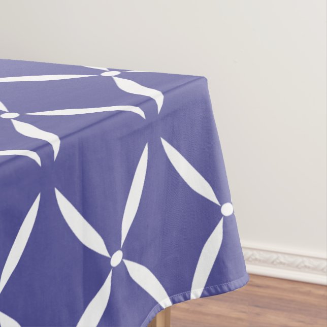 Toalha De Mesa Trendy Modern Chic Flowers (Posição Original)