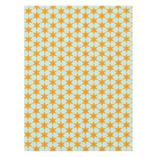 Toalha De Mesa Tropical Starfruit Pattern Blue Orange