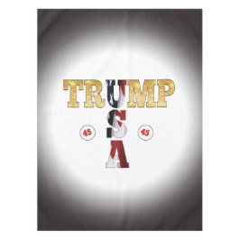 Toalha De Mesa Trump Dourado 💖 Presidencial 💕 EUA