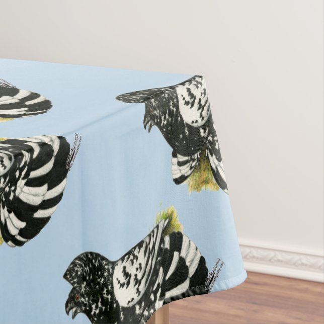 Toalha De Mesa Trumpeter Pigeon Dark Splash (Posição Original)