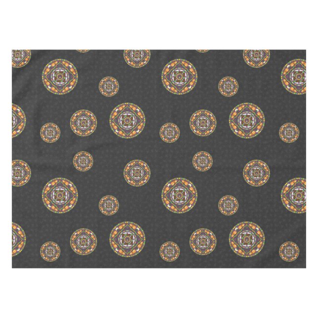 Toalha De Mesa Truques e tratamentos Mandala Tablecloth (Frente (Horizontal))