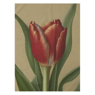 Toalha De Mesa Tulipa Vermelha chique Adorável
